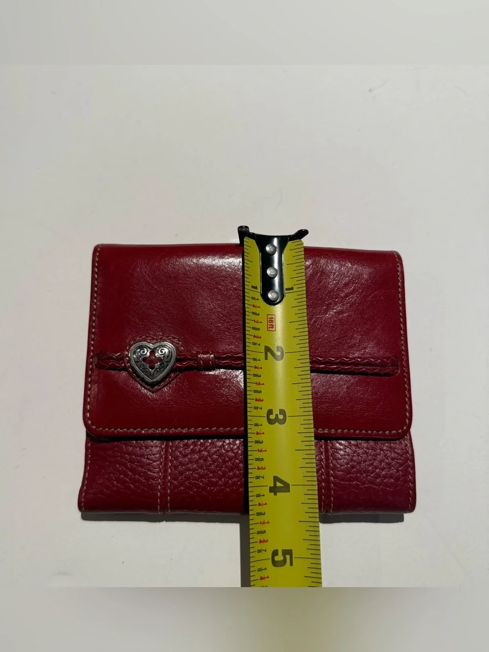 Brighton Red Leather Wallet